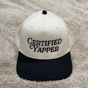 KATYDID Certified Yapper Two-Toned Vintage Hat